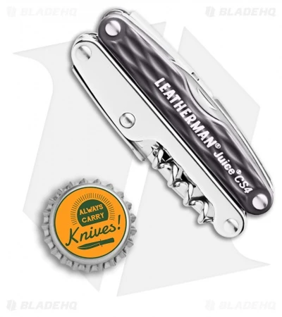 Leatherman Juice CS4 Multi Tool Granite Gray W/ Sheath (15-in-1) - Image 4
