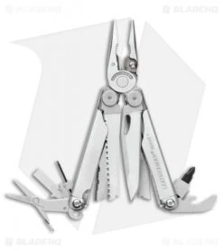 Leatherman Wave Multi Tool Stainless W/ Crimper & MOLLE Sheath (17-in-1)