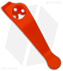 Lynch Northwest Spyderco Para 3 Ti Pocket Clip (Florescent Orange Cerakote) NW