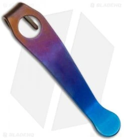 Lynch Northwest Spyderco Titanium Replacement Pocket Clip (Fade Ano)