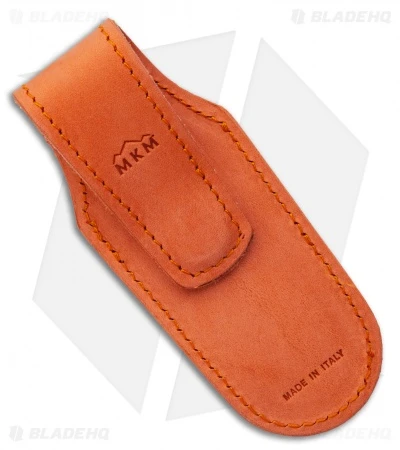 MKM Leather Pocket Knife Sheath - Orange - Image 3