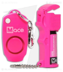 Mace Pocket Model 2-in-1 Alarm/Pepper Spray Combo Polymer (Pink)