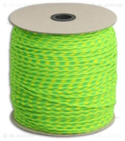 Marbles 550 Lemon-Lime Paracord Neon Green/Yellow Nylon (1000') USA
