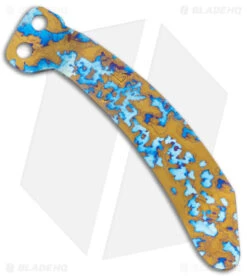 Maverick Customs Titanium Microtech Stitch Pocket Clip - Bronze Acid Dip