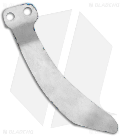 Maverick Customs Titanium Microtech Stitch Pocket Clip - Blue Acid - Image 2