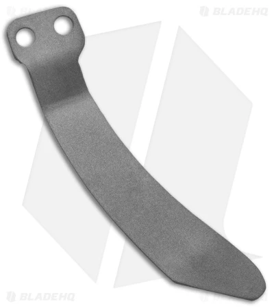 Maverick Customs Titanium Microtech Stitch Pocket Clip - Charcoal Gray - Image 2