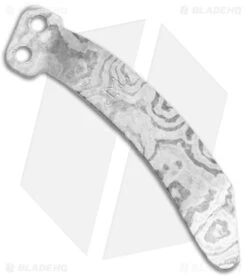 Maverick Customs Titanium Microtech Stitch Pocket Clip - Timascus