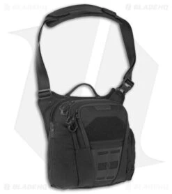 Maxpedition AGR VELDSPAR Crossbody CCW Nylon Bag (Black)