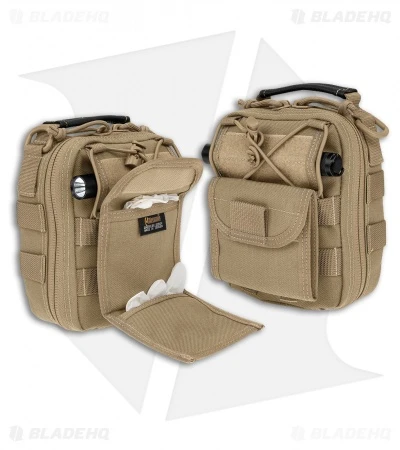 Maxpedition FR-1 Khaki Utility Pouch First Aid Bag 0226K - Image 3