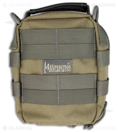 Maxpedition FR-1 Khaki/Foliage Utility Pouch First Aid Bag 0226KF
