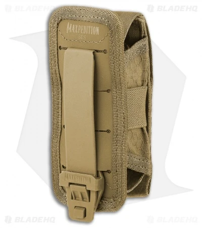 Maxpedition SES Single Pouch Sheath (Tan) SESTAN - Image 2