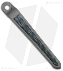 Millit Knives Machined CRK Pocket Clip - Titanium W/ Micarta Inlay