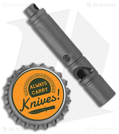 Olight Emergency Titanium Whistle - Gray - Image 3