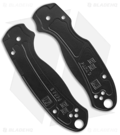 Original GOAT Spyderco Para 3 Replacement Scales - OG1/Aluminum/Black - Image 2