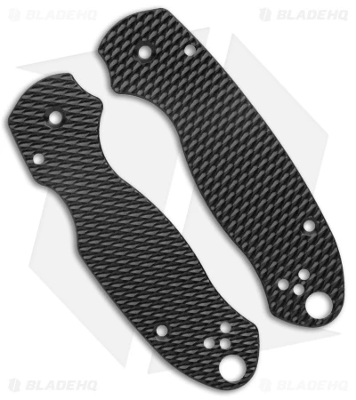 Original GOAT Spyderco Para 3 Replacement Scales - OG1/Aluminum/Black
