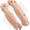 Flytanium Custom Copper Lotus Scales For Spyderco Paramilitary 2