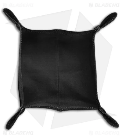 PNW Bushcraft EDC Travel/Dump Tray - Black Waxed Canvas - Image 2