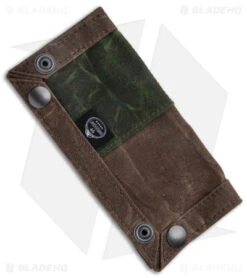 PNW Bushcraft EDC Travel Tray - Brown/OD Green Waxed Canvas