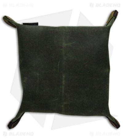 PNW Bushcraft EDC Travel/Dump Tray - Camo/OD Green Waxed Canvas - Image 3