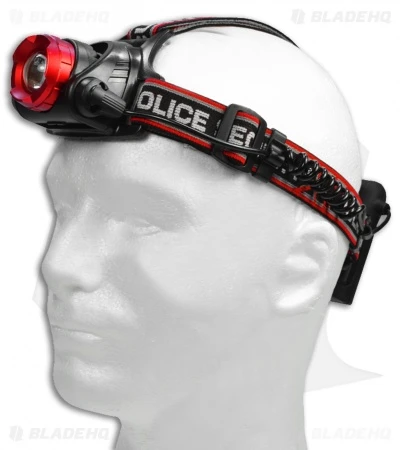 Police Security Elite Lookout Headlamp Red/Black (970 Lumens) 98070 - Image 5