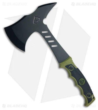 Puma XP 11" Packable Camping Tomahawk Green 7301000