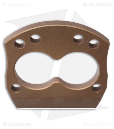 Red Horse Knife Works Ice Scrapper Puncher's Chance (2" Burnt Bronze) - Image 2