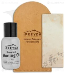 RH Preyda Natural Arkansas Pocket Sharpening Stone #30997