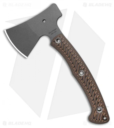 RMJ Tactical Outpost Tomahawk - Hyena Brown G10 52100