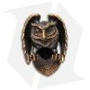 RUS Beads Shop Runic Owl Lanyard Bead - Bronze