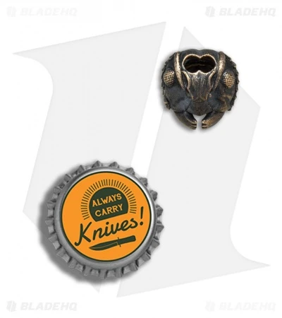 RUS Beads Shop Ant Head Lanyard Bead - Bronze - Image 2