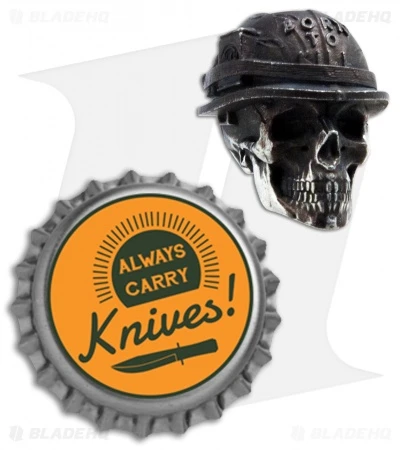 RUS Beads Shop Born To Kill Skull Lanyard Bead - Image 3