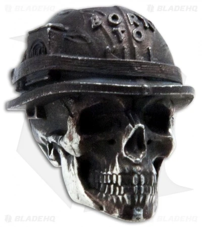 RUS Beads Shop Born To Kill Skull Lanyard Bead