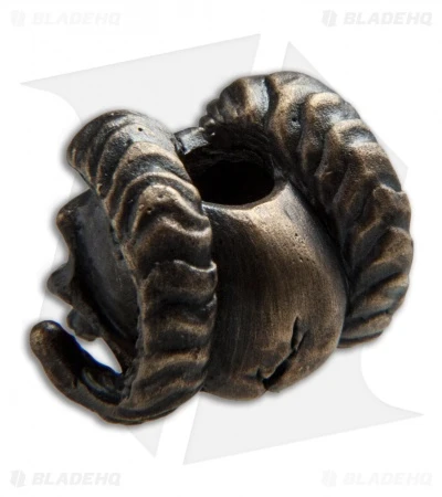 RUS Beads Shop Daemon Skull Lanyard Bead - Bronze - Image 2