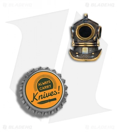 RUS Beads Shop Diving Helmet Lanyard Bead - Bronze - Image 3