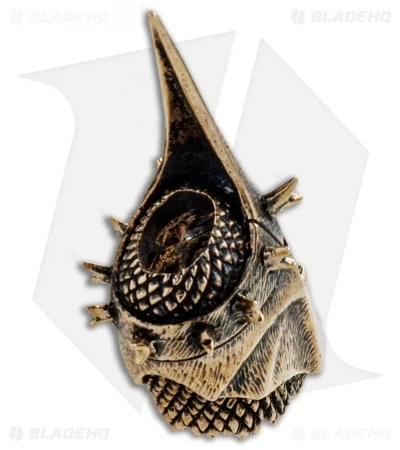 RUS Beads Shop Dragon Rider Lanyard Bead - Bronze - Image 2