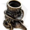 RUS Beads Shop Plague Doktor Lanyard Bead - Bronze