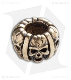 RUS Beads Shop Skull Band Lanyard Bead - Bronze