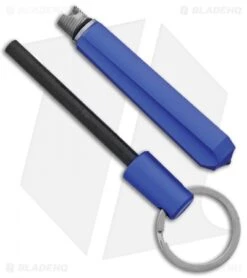 Real Steel Blue Fire Starter W/ Glass Breaker Tip RSF1303