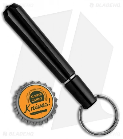 Real Steel Black Fire Starter W/ Glass Breaker Tip F1300 - Image 3