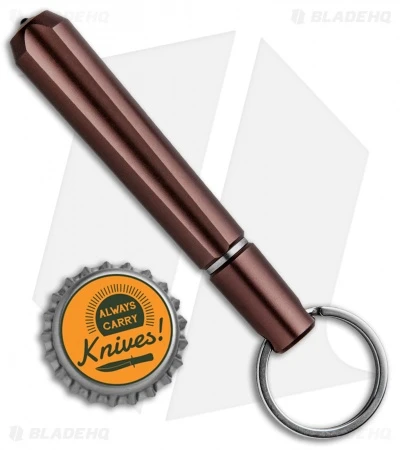 Real Steel Bronze Fire Starter W/ Glass Breaker Tip F1302 - Image 3