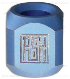 Real Steel Titanium Blue Lanyard Column Bead L1201