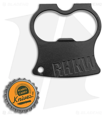 Red Horse Knife Works Bad Apples Tactical Bottle Opener Steel Cerekote Black - Image 3