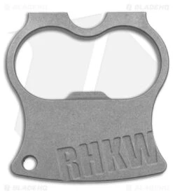 Red Horse Knife Works Bad Apples Tactical Bottle Opener Titanium Stonewash