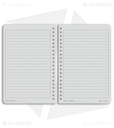 Rite In The Rain Side Spiral 4.5" X 7" Notebook (Orange) OR73 - Image 2