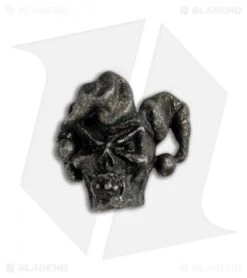 Schmuckatelli Black Oxidized Jester Mini 3/16" Lanyard Bead