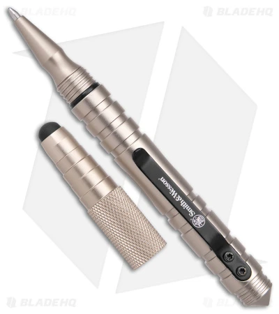 Smith & Wesson Tactical Pen + Stylus Silver Aluminum SWPEN3S - Image 3