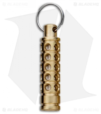 Spalinger Gear Brass Round Grooved Lantern (Satin) - Image 2