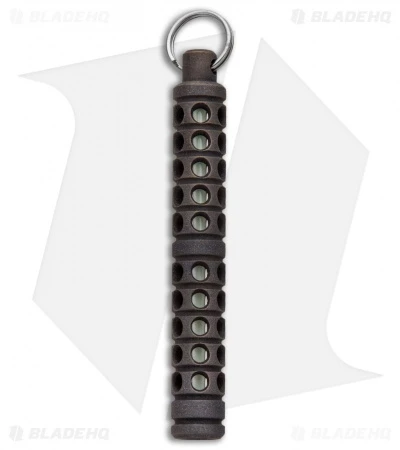 Spalinger Gear Brass Round XL Grooved Tritium Lantern (Dark Patina)