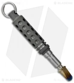Spalinger Gear Round Tritium Pry-Tool Key Chain (Blasted Raw)