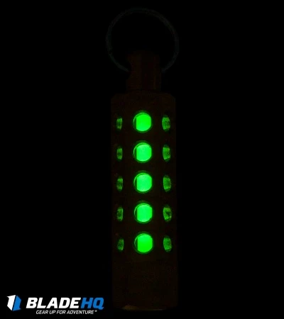 Spalinger Gear Brass Hex Carved Tritium Lantern (Torched) - Image 3